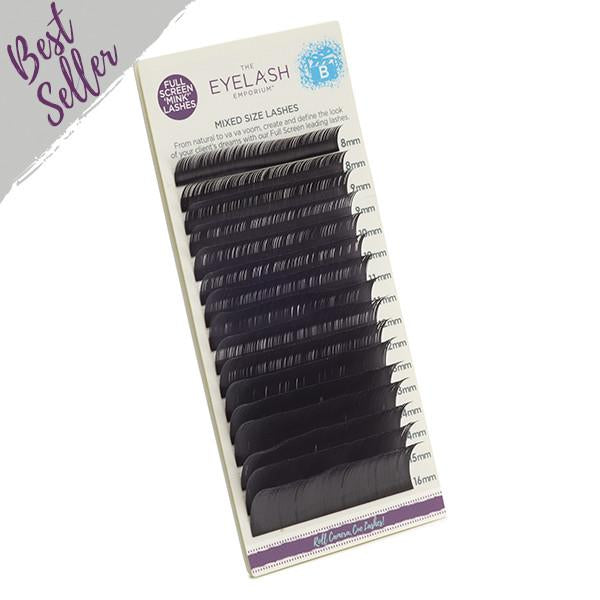 B-Curl Full Screen 'Mink' Lashes (Mixed Lengths)
