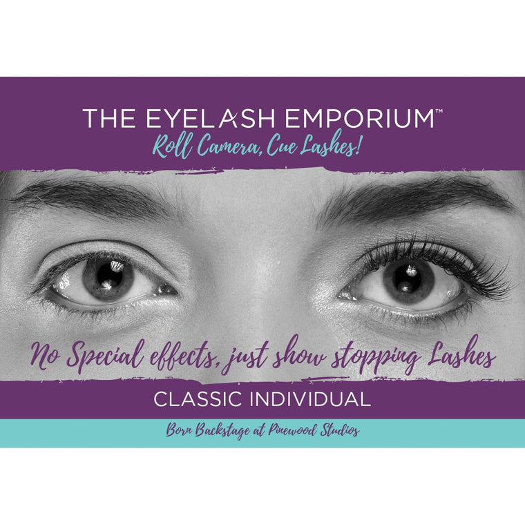 Classic Individual Lashes Poster