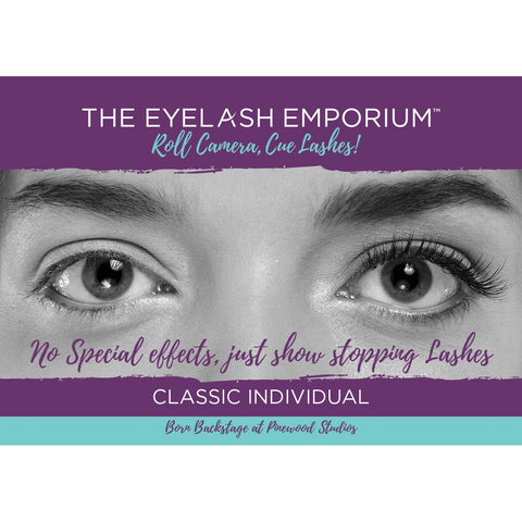 Classic Individual Lashes Poster