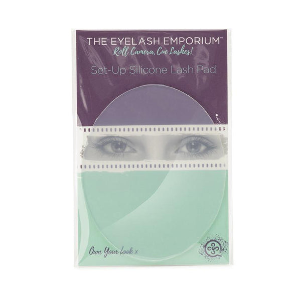 Set-Up Silicone Lash Pad in packaging