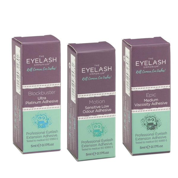 Trilogy Adhesive Pack in boxes